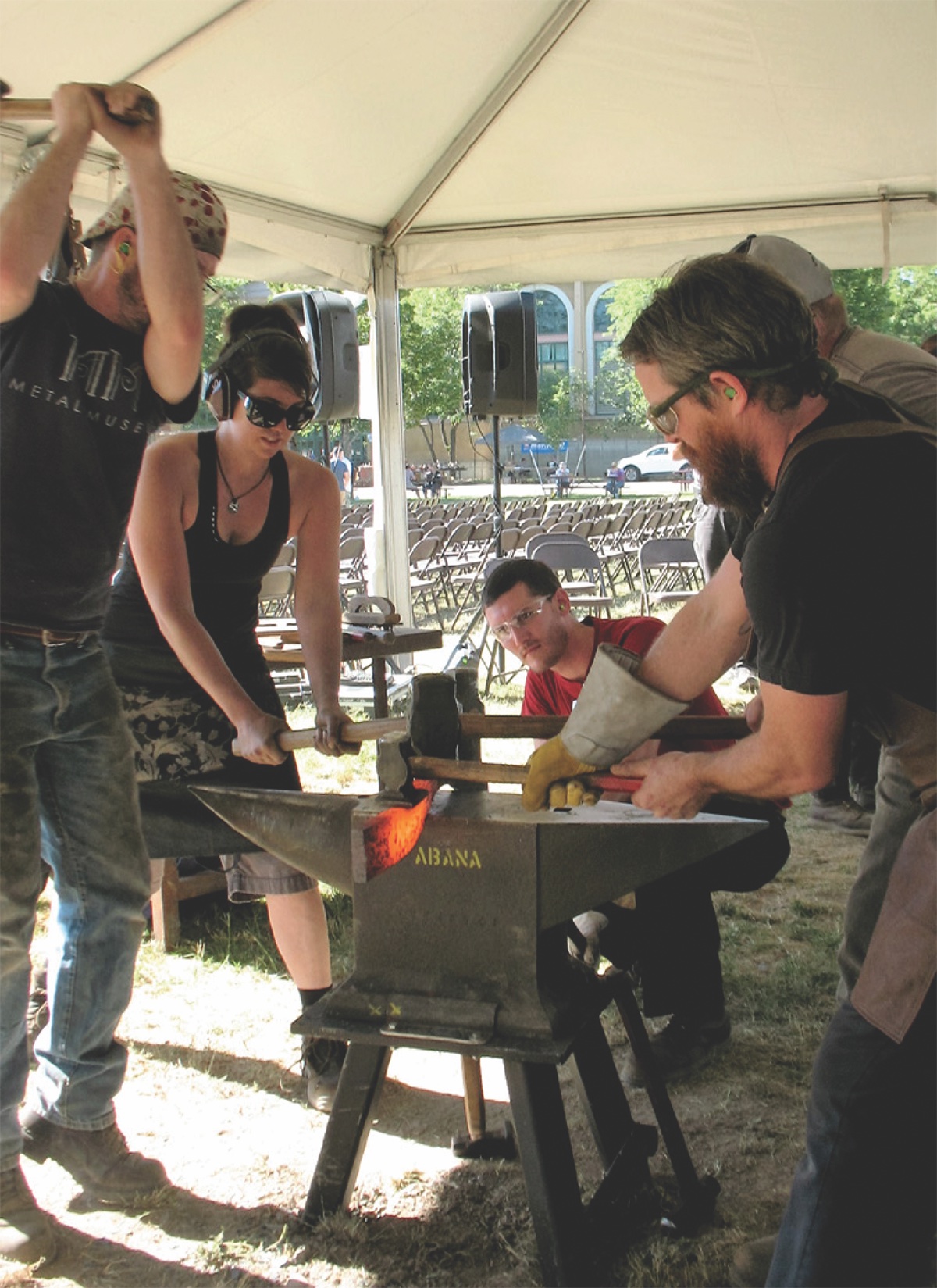 Blacksmithing 101 Class  Self Reliance Outfitters