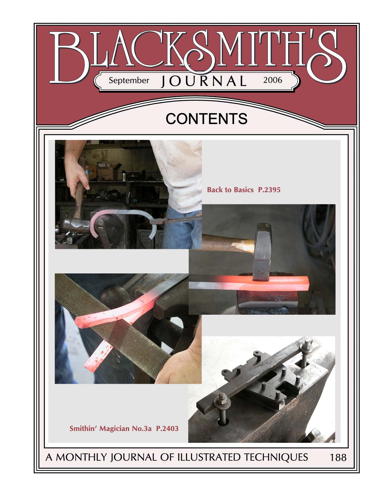 Cover image of Blacksmith's Journal with basic circles article.